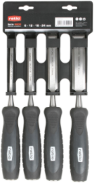 Juego de 4 Formones de Carpintero Ratio